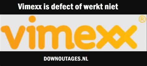 storing vimexx|Vimexx storingskaart met gemelde storingen 